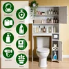 FCH Toilettenschrank 3 Türen mit Seitlicher Stauschrank, Produktbild-Vorschau 4