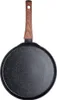 A top-down view of a single crêpe pan with a wooden handle against a white background. Náhľad obrázku produktu