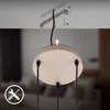 Briloner LED Pendelleuchte 3-flammig Beige GU10 Produktbild-Vorschau 4