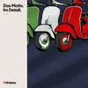 Talianska retro vlajka na kolieskové korčule, motorka, Náhľad obrázku produktu 4