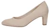 Tamaris Damen Pumps klassisch rund Blockabsatz samtige Produktbild-Vorschau 8