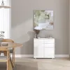 Komoda „Paarl“ se 2 dvířky a 2 zásuvkami, 74 x 79 x 36 cm, Náhled obrázku produktu 4
