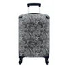 MuchoWow® Koffer Handgepäck Trolley Rollkoffer Kleine Produktbild-Vorschau 1