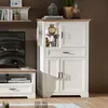 Innostyle Jasmin Highboard mit LED-Beleuchtung 150x93 cm Produktbild-Vorschau 8