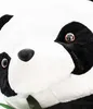 Gustaw Panda mit Kind Teddybär Groß XXL (schwarz und weiß, Produktbild-Vorschau 6