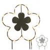 Gartenstecker mit LED "Blume" H30cm Eisen batteriebetrieben Produktbild-Vorschau 6