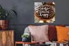 MuchoWow® Poster Backe jemanden glücklich' - Sprichwörter - Produktbild-Vorschau 2