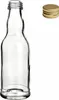 gouveo 24er Set Glasflaschen 200 ml Kropfhals mit Deckel Produktbild-Vorschau 2