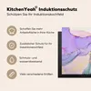 KitchenYeah© Herdabdeckplatte Gold - Marmor - Lila , Produktbild-Vorschau 6