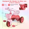 COSTWAY Dreirad Kinder, Kinderdreirad mit Klingel, Pedalen, Produktbild-Vorschau 2