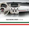Stripes bande adhésive pour voiture tricolore Italie 3,5 cm Voir les images du produit 2