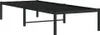 vidaXL Cadre de lit en métal noir 75x190 cm Voir les images du produit 4