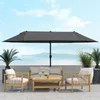Outsunny slunečník s ruční klikou, oválný 460 x 270 x 240 Náhled obrázku produktu 9