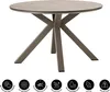 Dehner Gartentisch Marseille, runder Dining-Tisch, bis zu 4 Produktbild-Vorschau 4