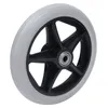6in 5 trou Solid WheelPolyuréthanefauteuil roulant Caster Voir les images du produit 1