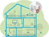 Devolo Magic 1 WiFi mini Network Kit 1200 Mbit/s Wbudowane Podgląd zdjęcia produktu 13