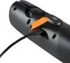 A close-up view of a black electronic device with a USB-C cable plugged into its charging port. An orange flap labeled 'Type-C' is visible. Anteprima dell’immagine prodotto
