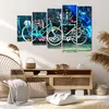 Bild auf Leinwand - Leinwandbild - Fahrräder Graffiti Produktbild-Vorschau 7