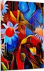 Bilder auf glas - Einteilig - Blume Abstraktion - 70x100cm Produktbild-Vorschau 1