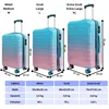 Set di valigie Blade 3 pezzi espandibili - Valigia trolley Anteprima dell’immagine prodotto 2