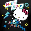 Spreadshirt Hello Kitty 90er Stil Mit Rollschuhen Crop Top, Produktbild-Vorschau 2
