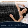 Koc obciążeniowy ELONEO z polaru typu sherpa, koc Podgląd zdjęcia produktu 2