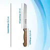 SMI Solingen 20 cm Brotmesser Wellenschliff Brötchenmesser Produktbild-Vorschau 2