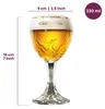 Sklenice na pivo Grimbergen s nožkou 330 ml - 6 kusů Náhled obrázku produktu 6