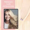hair2heart Premium Tape Extensions Echthaar glatt - 10 Produktbild-Vorschau 2