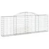 vidaXL Gabionen mit Hochbogen 6 Stk. 300x30x100/120cm Produktbild-Vorschau 4