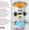 Grafner® XXL Edelstahl Dampfentsafter 8 Liter mit Schlauch Produktbild-Vorschau 5