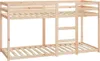 vidaXL Poschodová posteľ 80x200 cm Borovicový masív Náhľad obrázku produktu 4