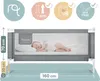 Nukido NK-227 Ochranná zábrana na postel 160 cm, šedá Náhľad obrázku produktu 4