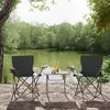 SONGMICS Campingstuhl klappbar Klappstühle 2er Set bis 120 Produktbild-Vorschau 3