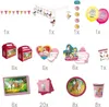 XXL Party-Set Kindergeburtstag Bibi & Tina für 6 Kinder 91 Teile Geschirr Geburtstag Party Mädchen Geburtstag Mottoparty Bibi Blocksberg Produktbild-Vorschau