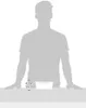 A silhouette of a person is shown behind a product. Voir les images du produit