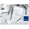 A desk with drawing supplies, including sketches of a car, a mechanical pencil, a mouse, and a keyboard. Anteprima dell’immagine prodotto