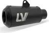 LeoVince LV-10 Black Slip-On Výfuk schválený pro HONDA CB Náhled obrázku produktu 2