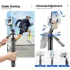 Ausziehbarer Selfie-Stick mit 4 Beinen, Stativ fuer Produktbild-Vorschau 7