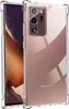 A clear, studio shot of a transparent phone case on a rose gold Samsung Galaxy Note 20 Ultra. Podgląd zdjęcia produktu