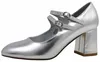 Post Xchange Metallic Pumps Silber in Gr. 37 Produktbild-Vorschau 1