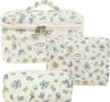 INF 3-teiliges, tragbares, gestepptes Kosmetiktaschen-Set Produktbild-Vorschau 1