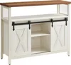 VASAGLE Sideboard Küchenschrank, mit 2 Schiebetüren, Produktbild-Vorschau 1