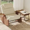 ProximaX Schaukelstuhl mit Hocker, Beige Cordstoff, Produktbild-Vorschau 2