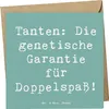 Mr. & Mrs. Panda Grußkarte Spruch Tanten Doppelspaß - Produktbild-Vorschau 1