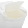 vidaXL Poubelles empilables 3 pcs. Blanc 75 L Polypropylène Voir les images du produit 15