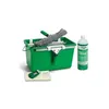 A window cleaning kit with a bucket, squeegee, microfiber cloth, and cleaning liquid. Podgląd zdjęcia produktu