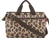 A studio shot of a leopard print bag. Produktbild-Vorschau