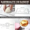 Gärkörbchen Set Silikon faltbar, rund & oval Brotgärkorb Produktbild-Vorschau 2