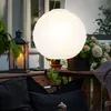 3er Set LED Solar Außen-Hängeleuchte, Lampion weiß, D 30 cm Produktbild-Vorschau 7